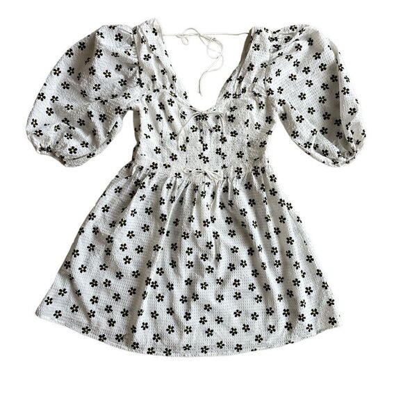 For Love & Lemons 🍋 Connie Mini Dress in Ivory Size S - Picture 4 of 12